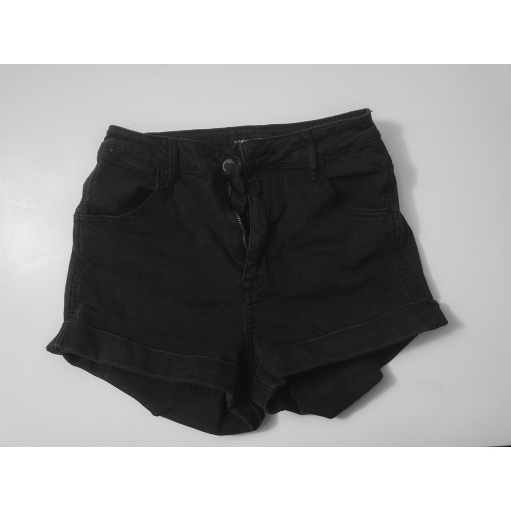 PacSun Black Jean Shorts